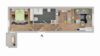 Hochwertig renoviert – stilvolle 2-Zimmer-Wohnung mit Balkon und Stellplatz in Fellbach-Schmiden - Grundriss Pécserstraße
